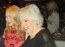 Letters From Baghdad executive producer Thelma Schoonmaker with Patricia Clarkson
